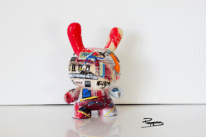 Benny - artoy - par le street artiste Pappay