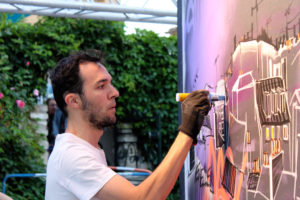 Fresque en cours - Pappay Le street nécessaire