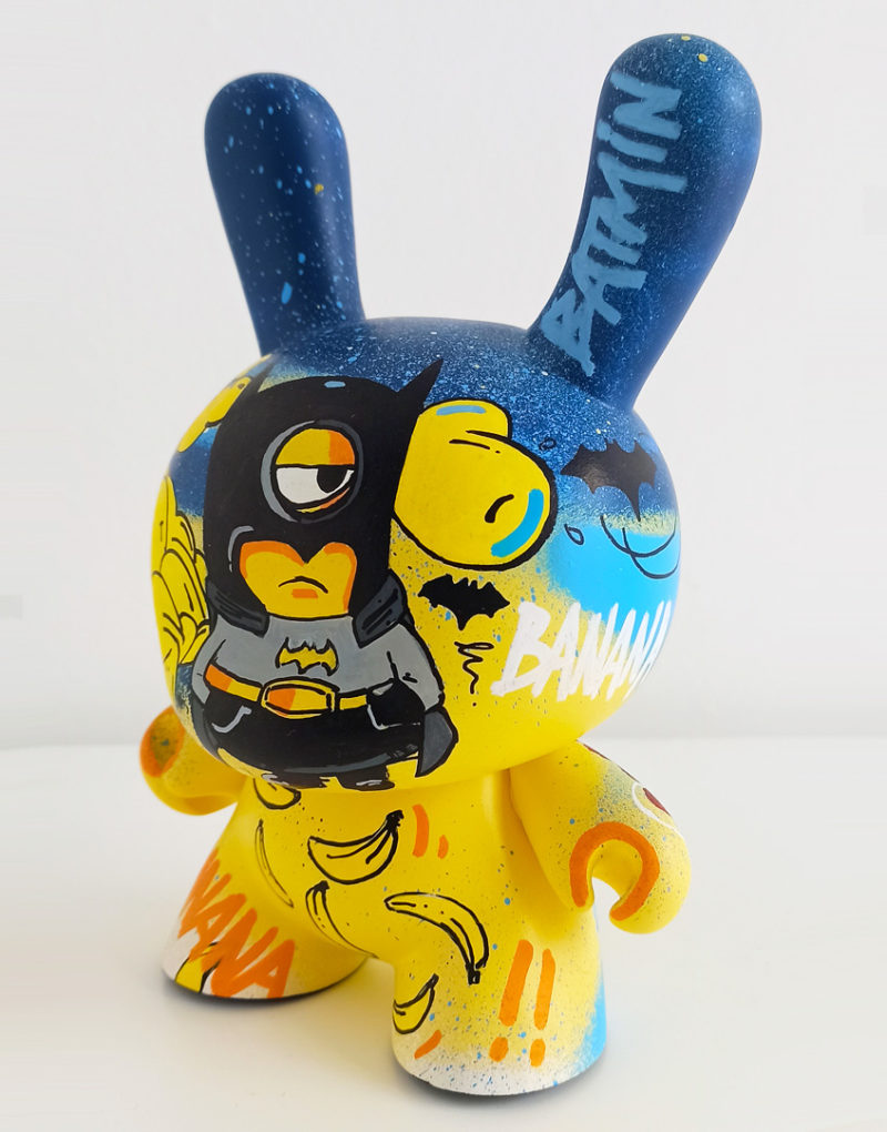 Batminpool Bibsy King par l'artiste graffeur Pappay
