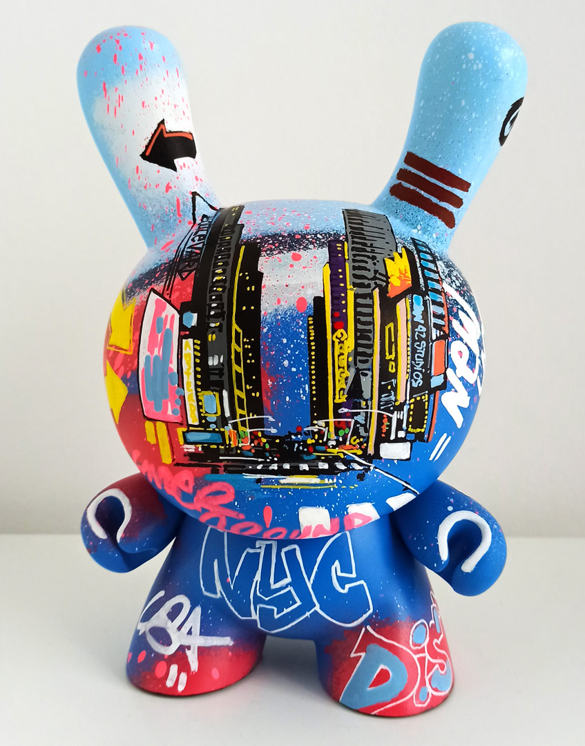 Bound Bibsy King par Pappay artiste graffeur