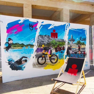 Ironman fresque par Pappay Aix en Provence