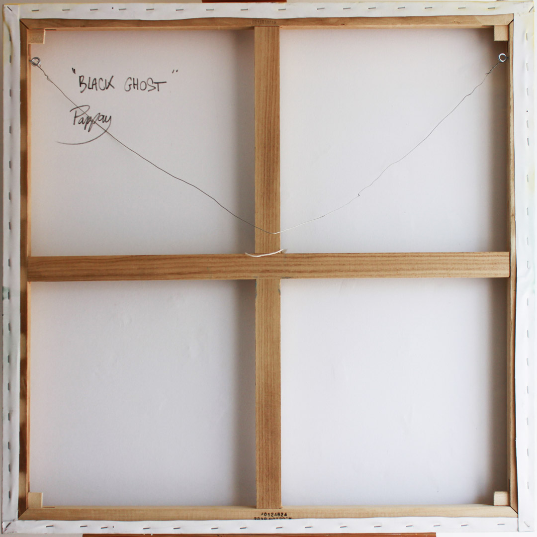 Black ghost super héro par Pappay