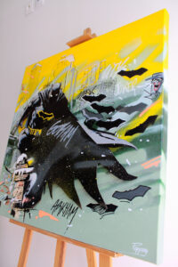 Black ghost super héro par Pappay